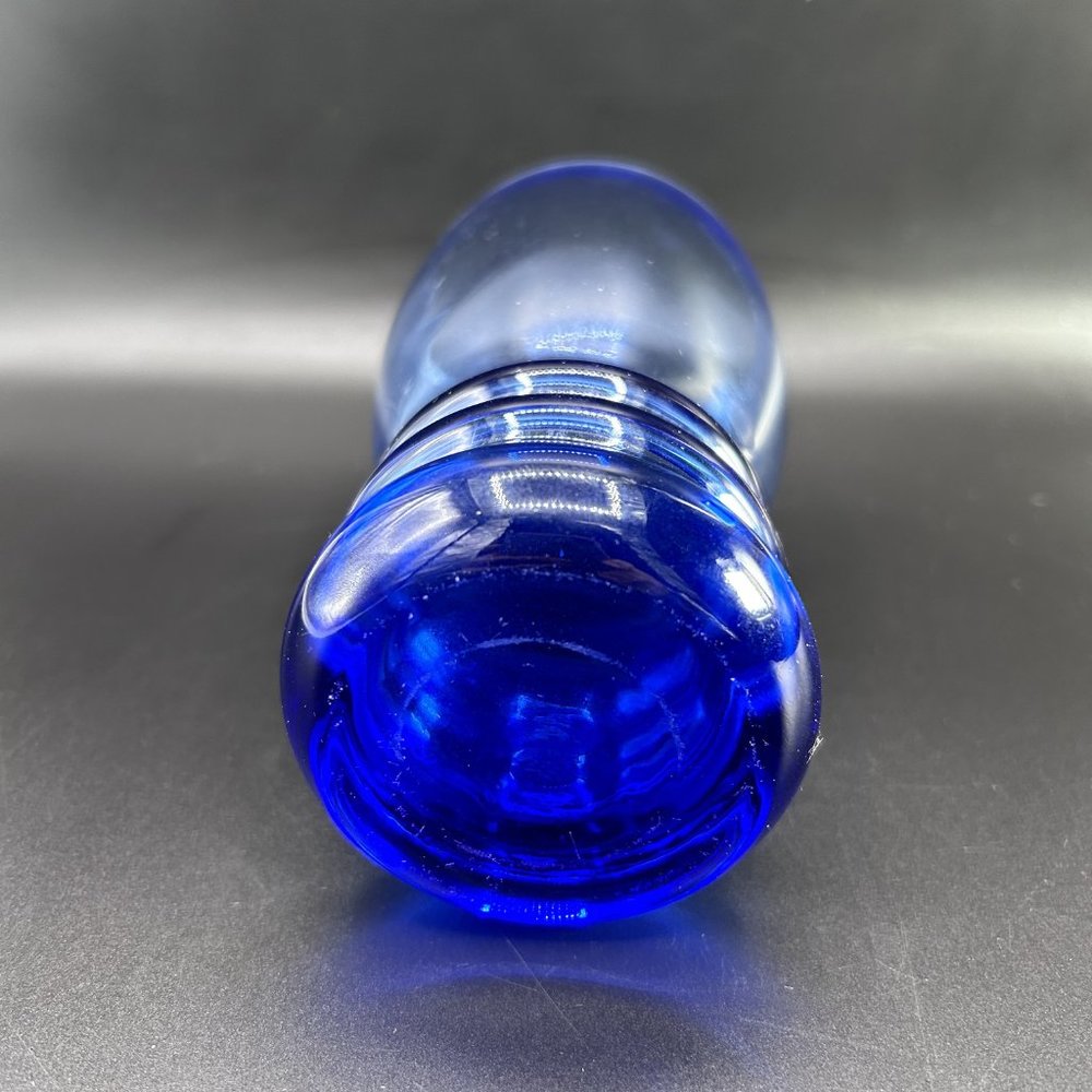 Cobalt Blue Drinking Glass Tumbler Bangles - Picture 6 of 9